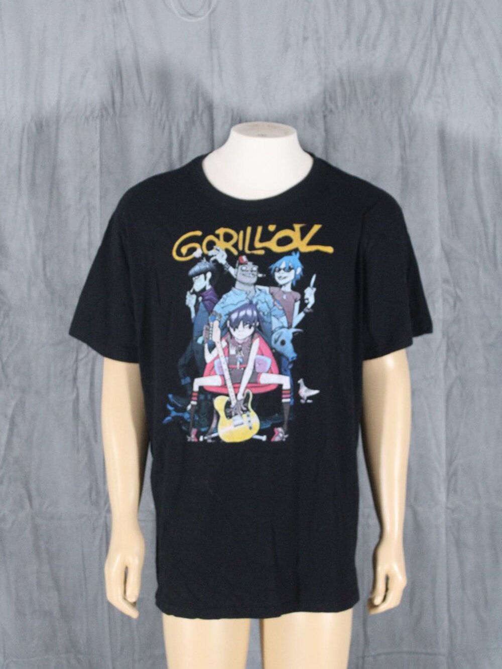 Band Shirt - Gorillaz Band Graphic - Men's XL